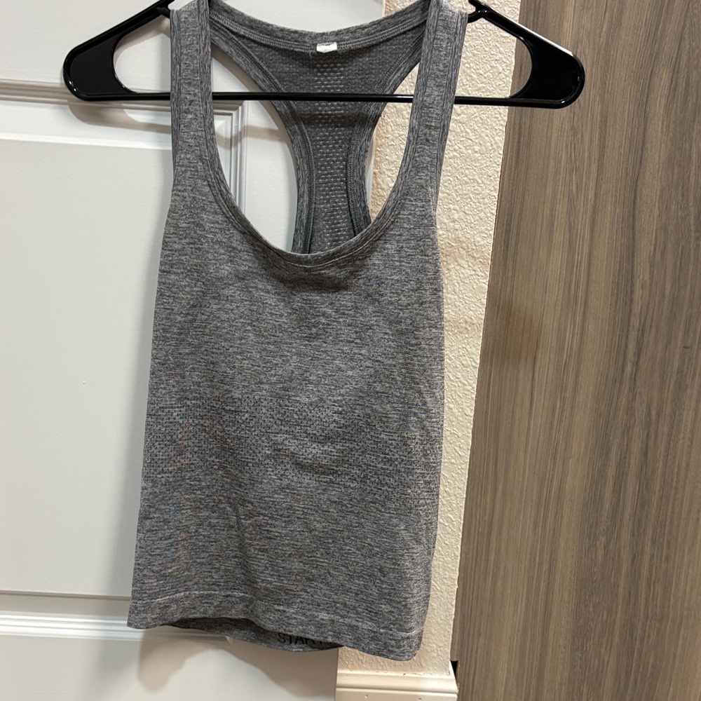 lululemon Swiftly Gray Tank Top